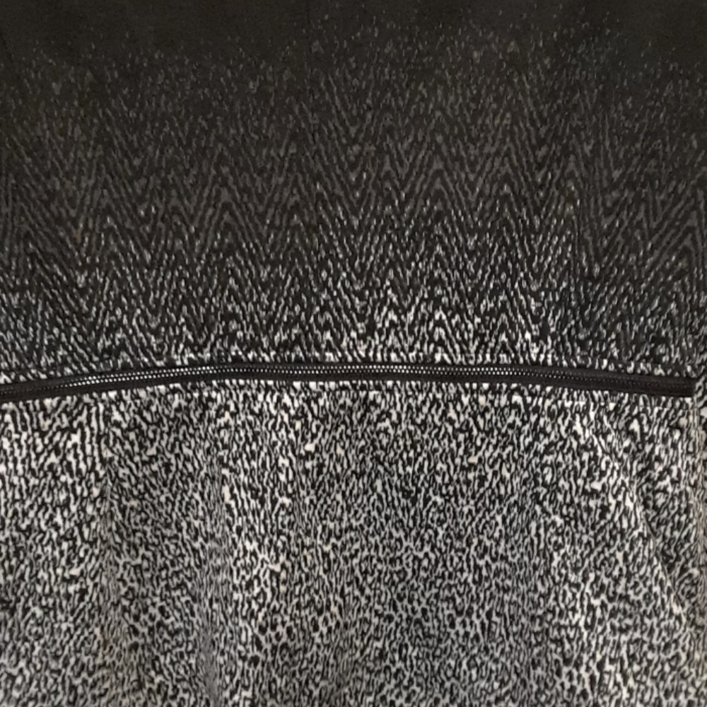 Grace Elements Black/White Zippered Jacket - image 5